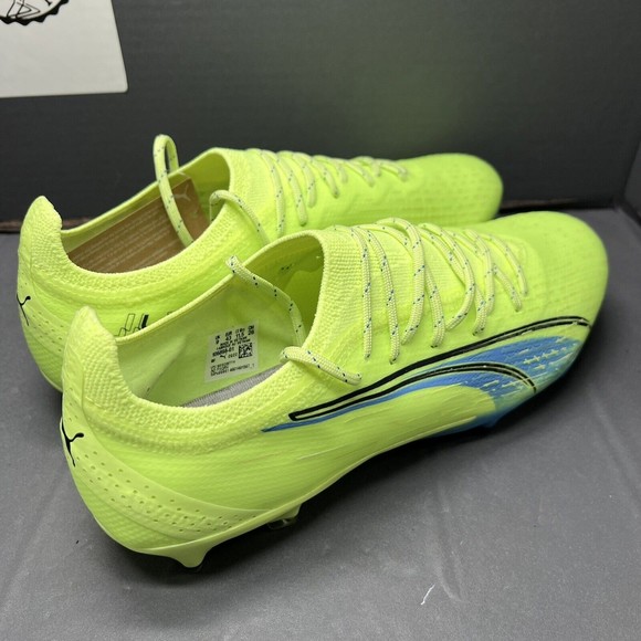 Puma Ultra Ultimate Firm Ground 106898-01 Soccer Cleats Yellow Women Sz 11.5 NEW - Picture 5 of 16